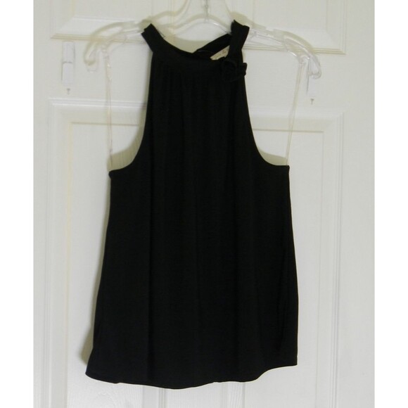 joie de vivre Tops - joie de vivre Black Halter Neck Cami Tank Layer Dressy Shirt NWT